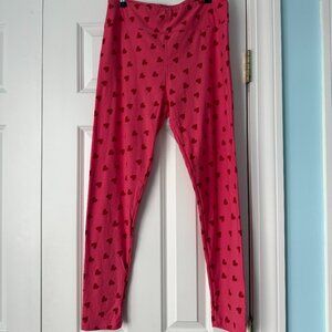 LulaRoe Heart Valentines One Size fits leggings